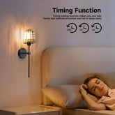 LED RGB Rechargeable Wall Lamp – Modern Magnetic Ambient Light with Remote & Touch Control