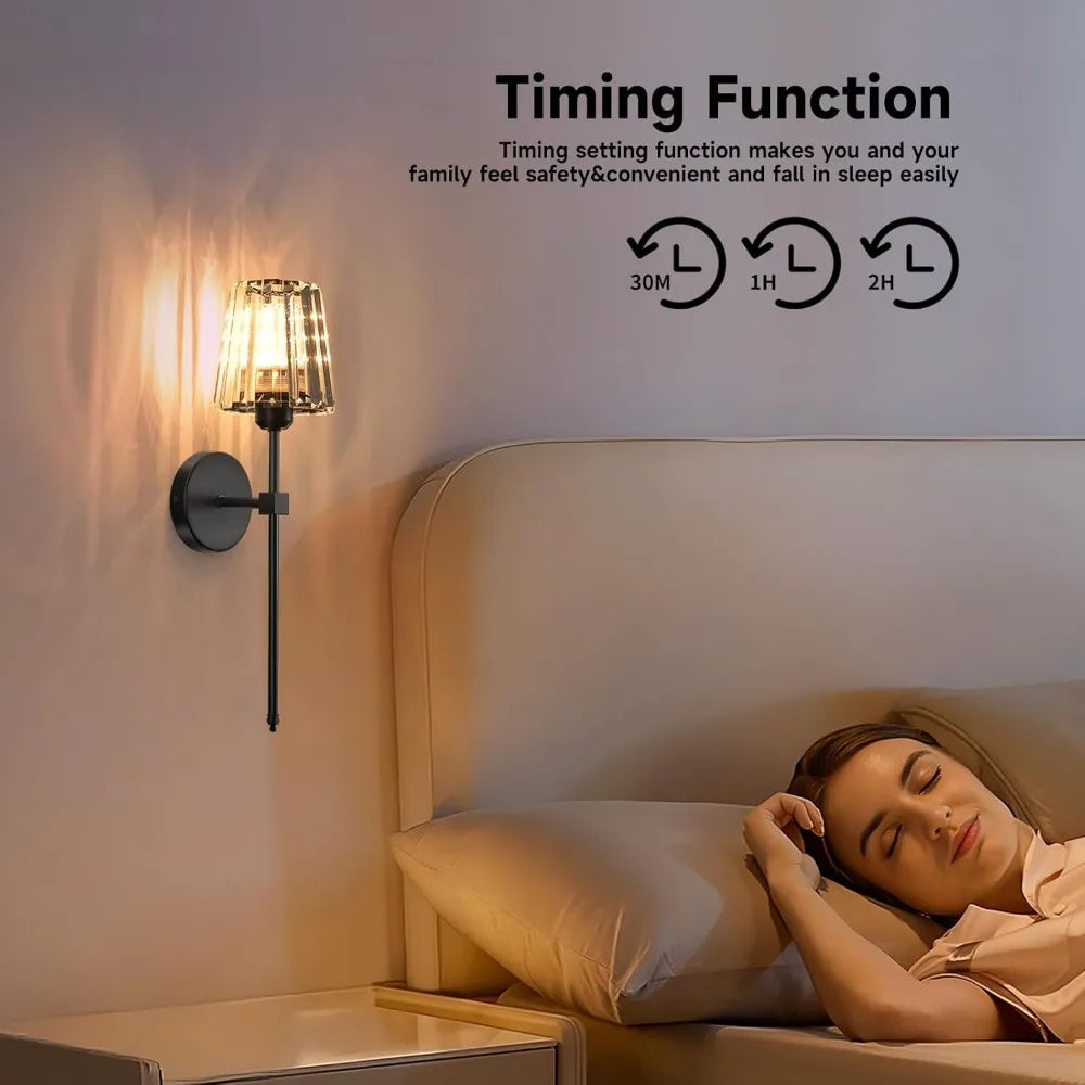 LED RGB Rechargeable Wall Lamp – Modern Magnetic Ambient Light with Remote & Touch Control